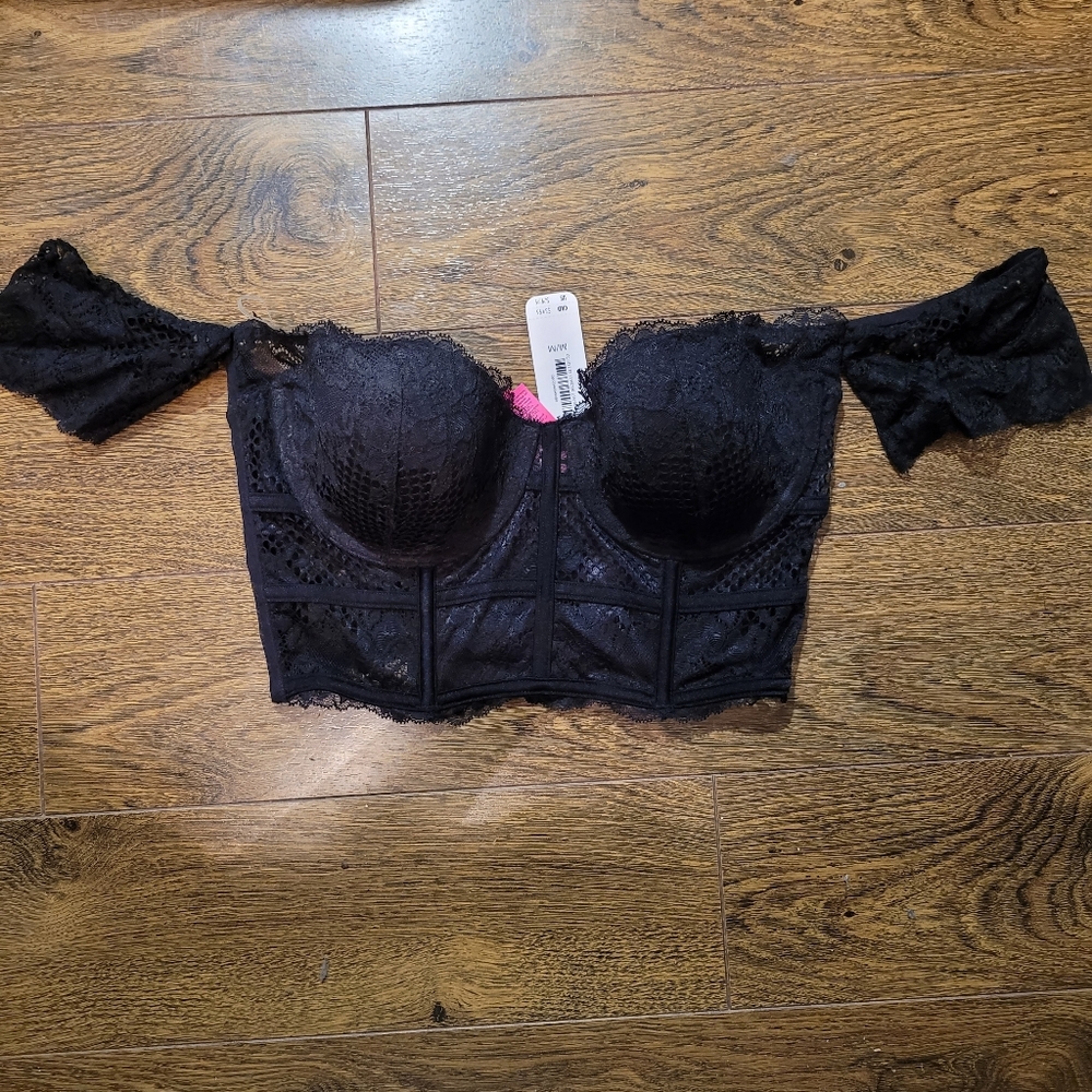 La Senza Black Bustier